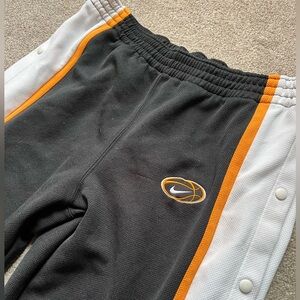 Rare Vintage 90s Nike Basketball Tearaway Baggy Track Pants Size Medium Wide Leg